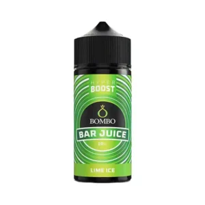 Bombo Bar Juice Hyper Boost Lime Ice Flavour Shot — 10ml / 120ml