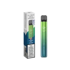 Elf Bar 600 V2 Blueberry Kiwi Disposable Vape — 600 Puffs 20mg