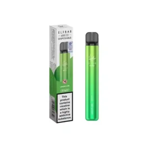 Elf Bar 600 V2 Lemon Lime Disposable Vape — 600 Puffs 20mg
