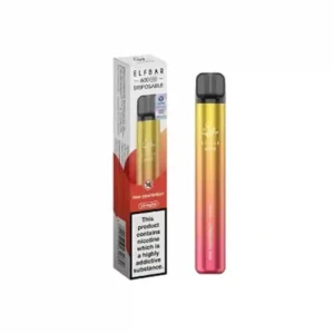 Elf Bar 600 V2 Pink Grapefruit Disposable Vape — 600 Puffs 20mg