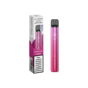 Elf Bar 600 V2 Watermelon Bubblegum Disposable Vape — 600 Puffs 20mg