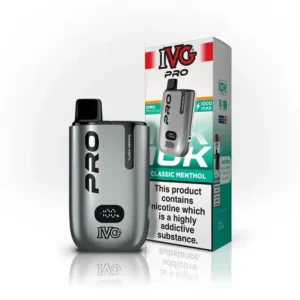 IVG Pro 12 Classic Menthol Disposable Vape — 20mg