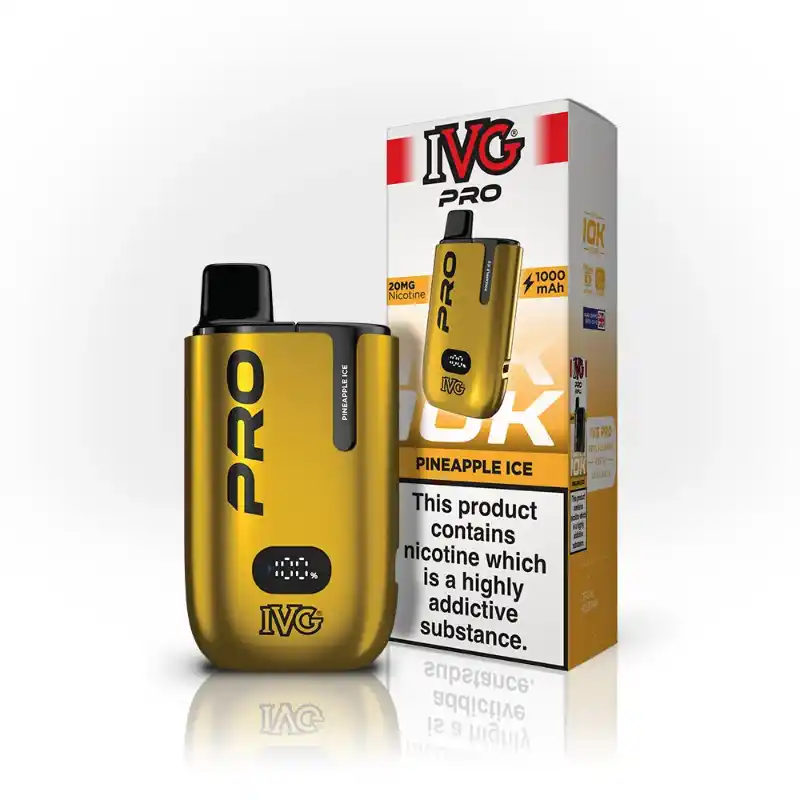 IVG Pro 12 Pineapple Ice Disposable Vape — 20mg