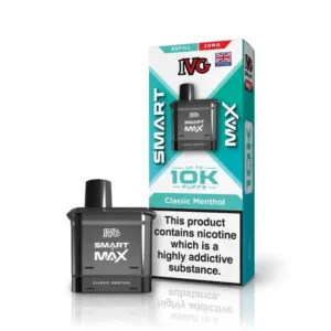IVG Smart Max 10K Classic Menthol — Refill Pods 20mg