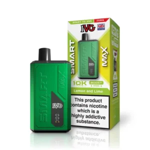IVG Smart Max 10K Lemon Lime Disposable Vape — 10000 Puffs 20mg