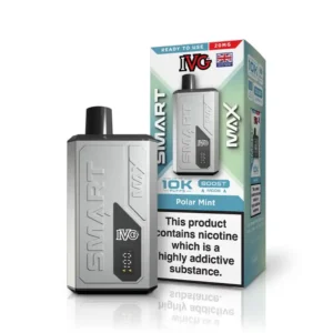 IVG Smart Max 10K Polar Mint Disposable Vape — 10000 Puffs 20mg