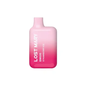 Lost Mary BM600 Strawberry Ice Disposable Vape — 600 Puffs 20mg