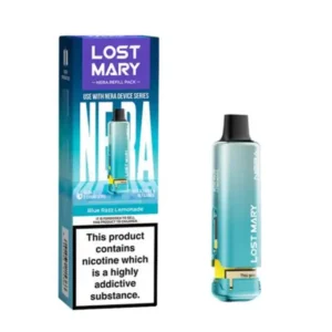 Lost Mary Nera 15K Blue Razz Lemonade Disposable Vape — 15000 Puffs 20mg