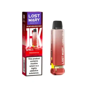 Lost Mary Nera 15K Watermelon Ice Disposable Vape — 15000 Puffs 20mg