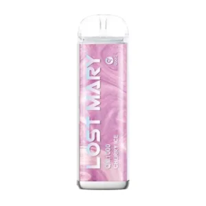 Lost Mary QM1000 Cherry Ice Disposable Vape — 1000 Puffs 20mg