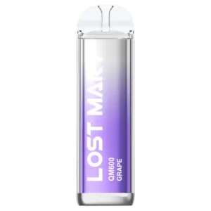 Lost Mary QM600 Grape Disposable Vape — 600 Puffs 20mg