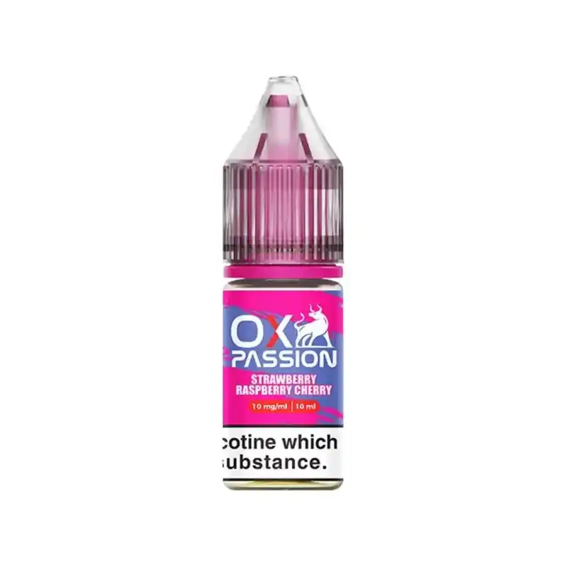 OX Passion Strawberry Raspberry Cherry Nic Salt 20mg 10ml