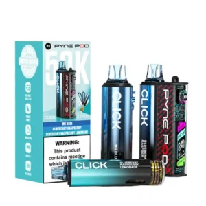 Pyne Pod Click 50K Blue Edition Disposable Vape — 50000 Puffs 20mg