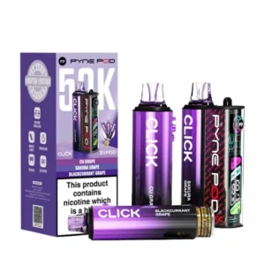 Pyne Pod Click 50K Grape Disposable Vape — 50000 Puffs 20mg