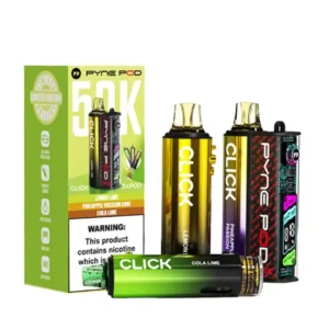 Pyne Pod Click 50K Lime Disposable Vape — 50000 Puffs 20mg