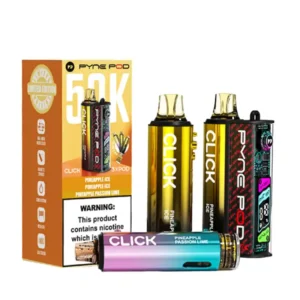 Pyne Pod Click 50K Pineapple Disposable Vape — 50000 Puffs 20mg