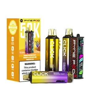 Pyne Pod Click 50K Tropical Edition Disposable Vape — 50000 Puffs 20mg